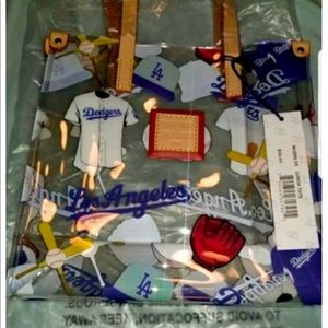 Dodgers Dooney & Bourke Clear Lunch Tote